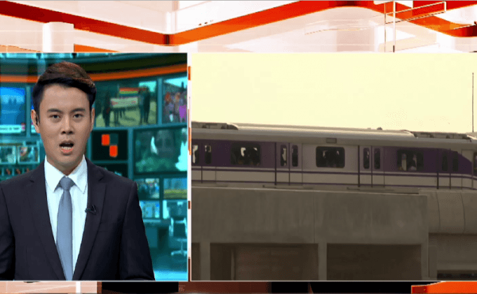 นายกฯ เปิดทดสอบรถไฟฟ้าสายสีม่วง