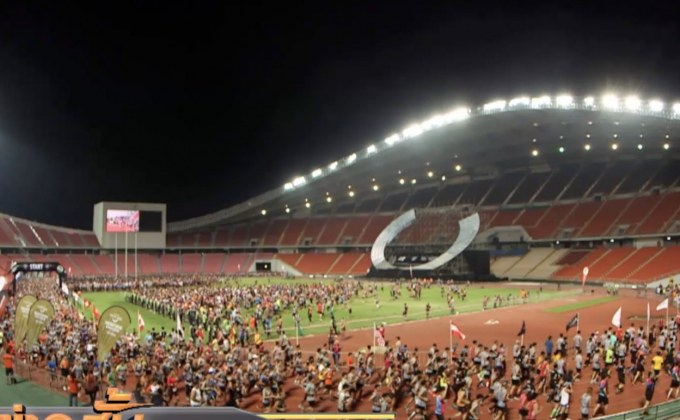 นักวิ่งร่วมกิจกรรม “วิ่งผ่าเมือง”