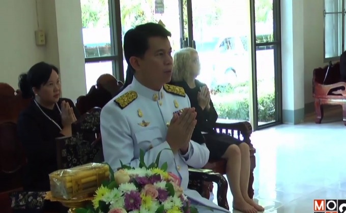 ศาลฯ มุกดาหารจัดบรรพชาหมู่ ถวายเป็นพระราชกุศล