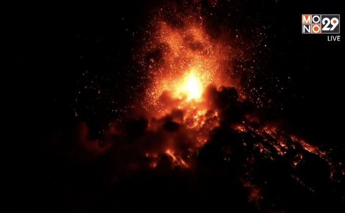 ชาวกัวเตมาลาอพยพหนีภูเขาไฟปะทุ