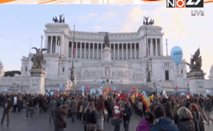 ชาวอิตาลีเรียกร้องผู้นำแก้ปัญหาโลกร้อน