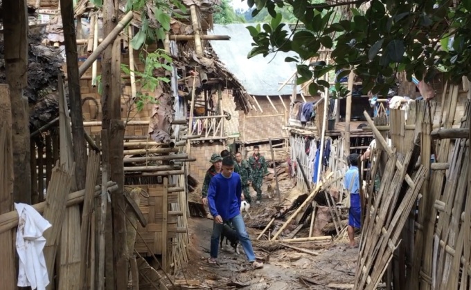 ไฟไหม้ศูนย์อพยพวอด 36 หลัง จ.แม่ฮองสอน