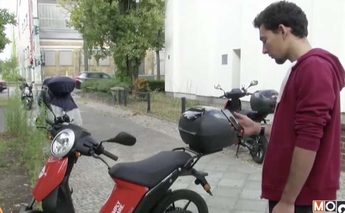 เยอรมนีให้บริการ “สกูเตอร์ แชริ่ง” ผ่านแอปฯ