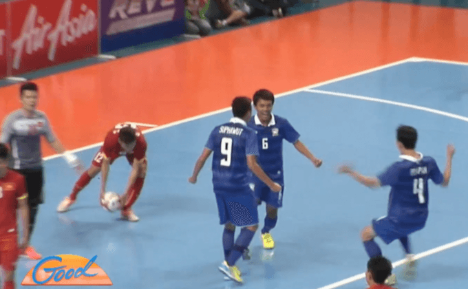 ฟุตซอลไทยถล่มเวียดนาม 6-0 เข้าชิงอาเซียน