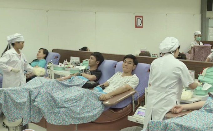 กาชาดฯวอนบริจาคเลือดให้ผู้ป่วย หลังเลือดคงคลังมีน้อย