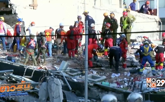 แผ่นดินไหวซ้ำที่เม็กซิโก ขนาด 6.2