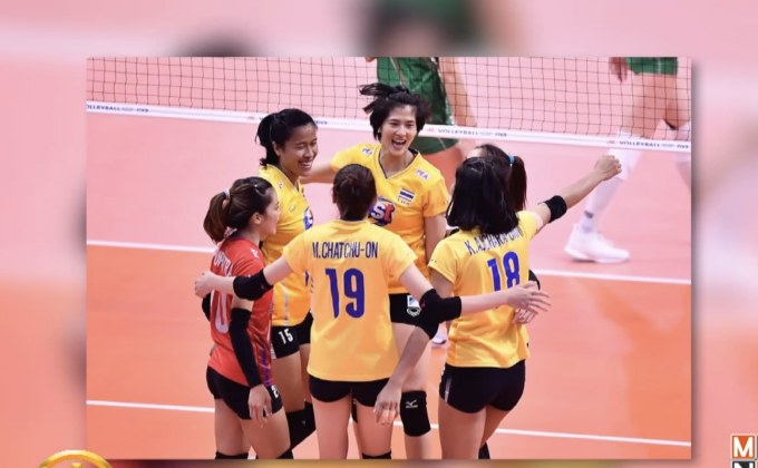 ลูกยางสาวไทยประเดิมสวยอัดบัลแกเรีย 3-1 เซต