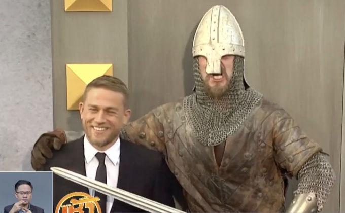 บรรยากาศรอบปฐมทัศน์ King Arthur