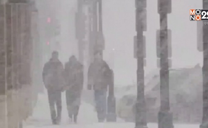 พายุถล่มสหรัฐฯ ไฟดับเป็นวงกว้าง