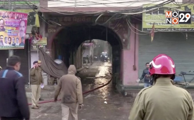 ไฟไหม้โรงงานในอินเดีย