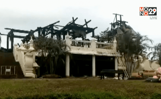 เร่งหาสาเหตุไฟไหม้พิพิธภัณฑ์แม่สะเรียง