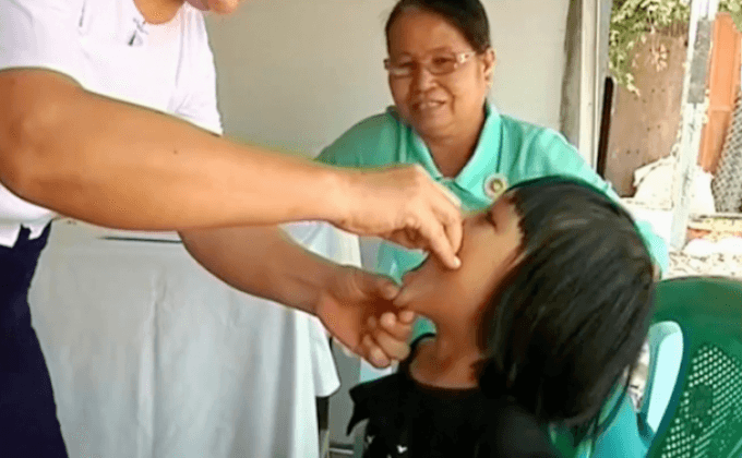 เมียนมาร์รณรงค์ป้องกันโปลิโอ