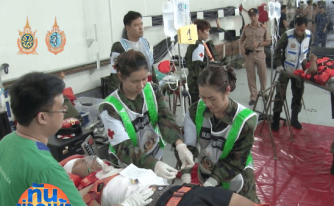 ฝึกร่วมแพทย์ทหารอาเซียนครั้งแรกในไทย