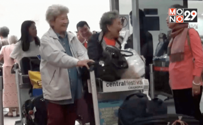 นักท่องเที่ยวจีน ล้นสนามบินเชียงใหม่