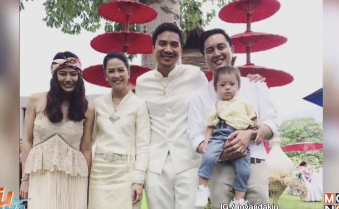 “น็อต วรฤทธิ์” ควงแฟนสาว “แจน” เข้าพิธีวิวาห์ล้านนา 