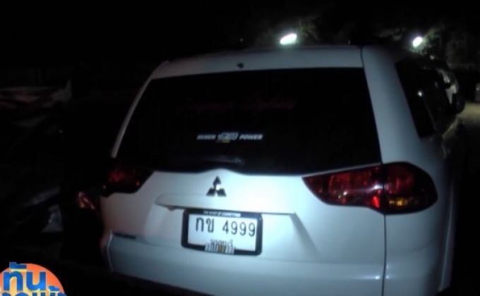 เจ้าของปาเจโร่ชนแล้วหนี นำรถเข้ามอบตัวกับ ตร.