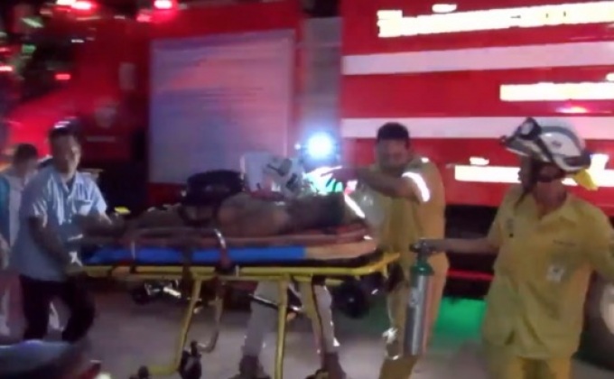 ไฟไหม้บ้านชายวัย 60 ปีถูกไฟคลอกอาการโคม่า