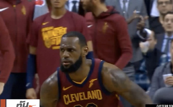 “คิงเจมส์” นำแคฟส์สยบไดโนเสาร์ NBA เพลย์ออฟรอบสอง