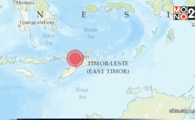 แผ่นดินไหวขนาด 6.3 ชายฝั่งเกาะอะลอร์