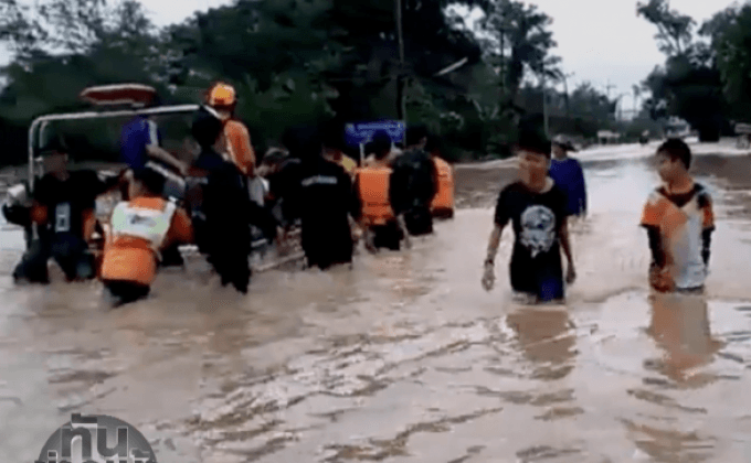 น้ำป่าทะลักท่วม 2 อำเภอ จ.อุดรธานี เสียชีวิต 1 ราย