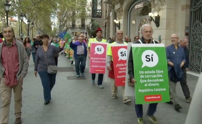 สเปนกีดกันการลงประชามติให้ “กาตาลุญญา” แยกตัว