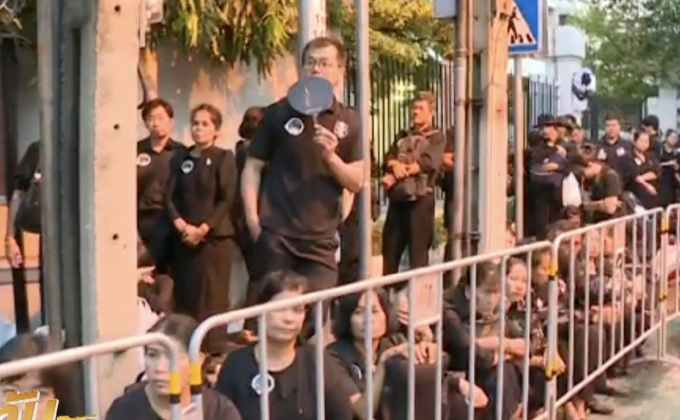 บรรยากาศ ความพร้อมงานพระราชพิธีฯ จากท้องสนามหลวง