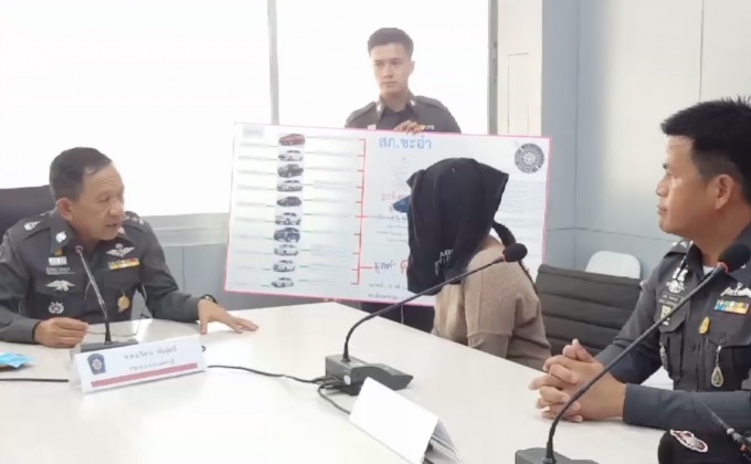ตร.ชะอำจับกุมสาวหลอกเช่ารถไปจำนำสูญ 8 ล้าน