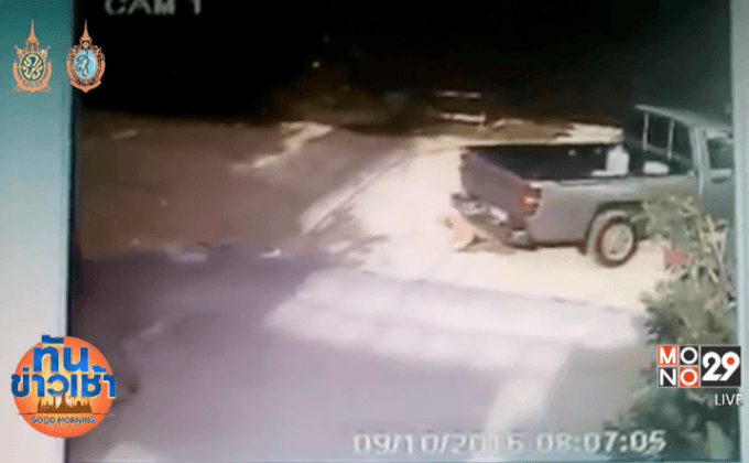 ควานหาตัวคนใจดำ ขับกระบะเหยียบสุนัขถึง 2 ครั้ง