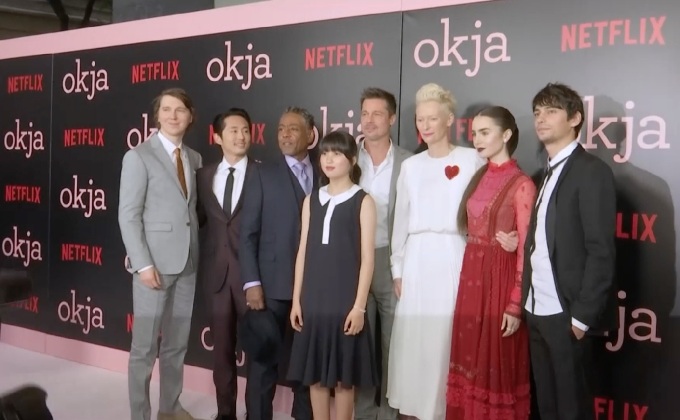 นักแสดง “Okja” ร่วมงานฉายรอบปฐมทัศน์ที่นิวยอร์ก