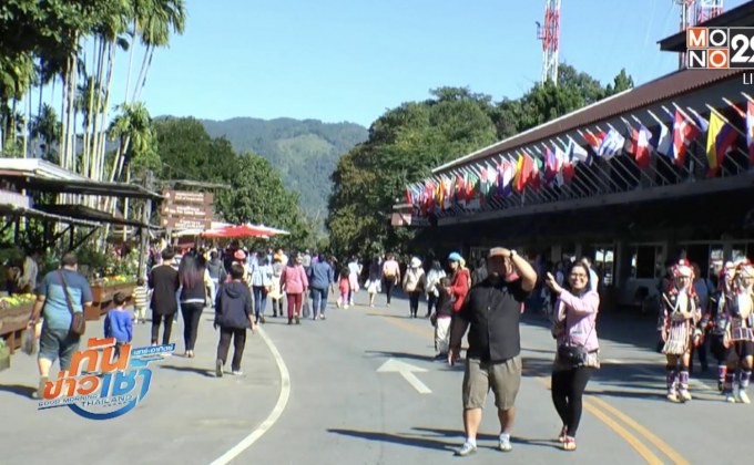 บรรยากาศแหล่งท่องเที่ยวภาคเหนือคึกคัก