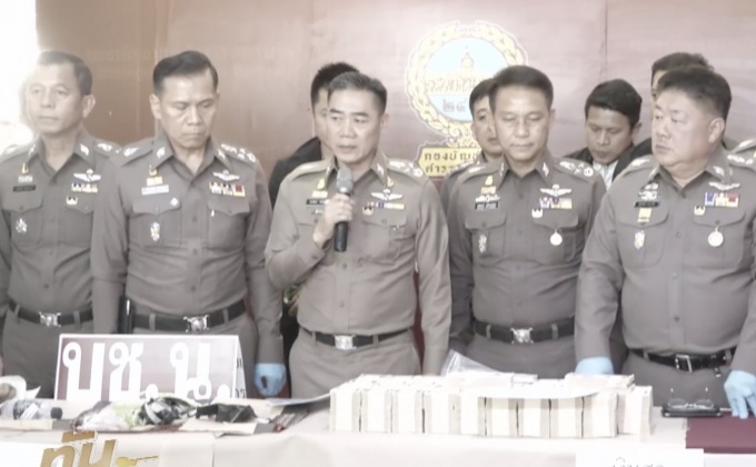 รวบ 5 ผู้ต้องหา ปล้นเงินนักธุรกิจ 60 ล้านบาท