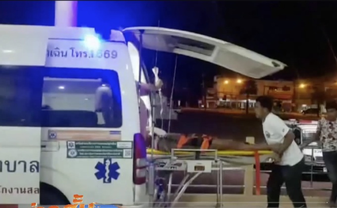 สองพ่อลูกถูกมีดฟันบาดเจ็บเหตุทะเลาะเพื่อนบ้าน