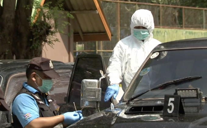 ตรวจหลักฐานคดีแก๊งปลัดอำเภอล่าหมีขอ