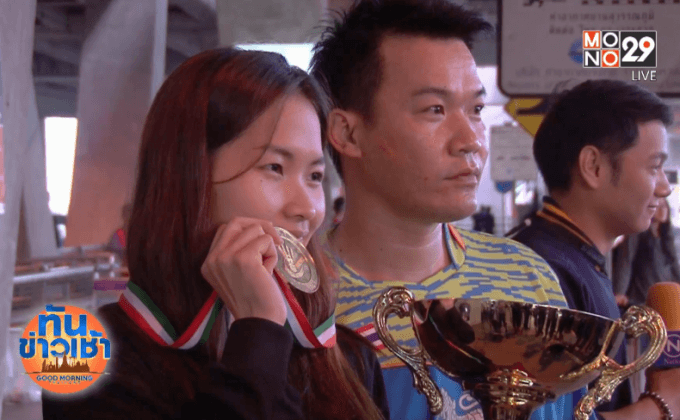 ทาบ “น้องเมย์” ถือธงไตรรงค์ในพิธีเปิดโอลิมปิก