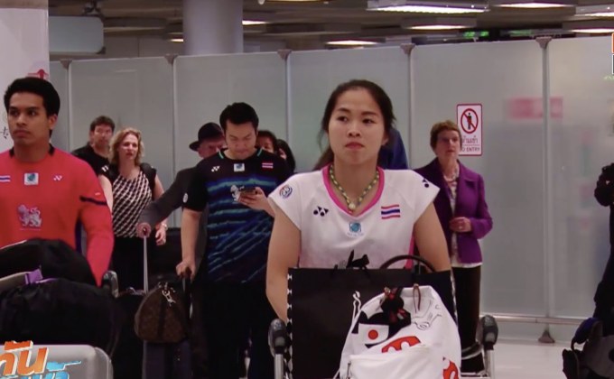 “น้องเมย์” ถึงไทยฟิตซ้อมลุยศึกขนไก่ไชน่า โอเพ่น