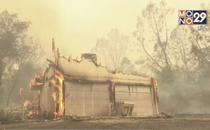 ไฟป่าสหรัฐฯ คร่าชีวิตหญิงชรากับเหลน