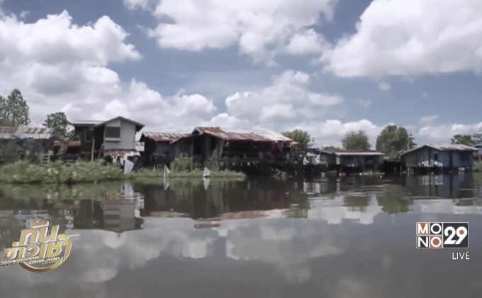 น้ำป่าทะลักท่วมบ้านโกช่วย อ.แม่สอด