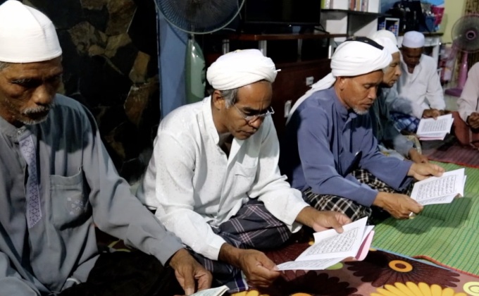 ญาติทำบุญหลังตำรวจส่งคืนบ้านคดีฆ่ายกครัว