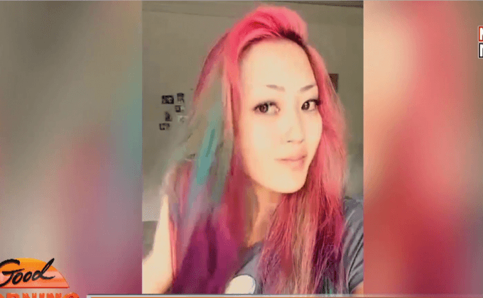 “มิเชล วี” ลุคใหม่ทำผมสีรุ้งลุยกอล์ฟเมเจอร์