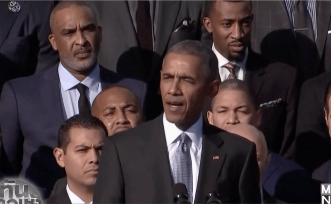 “แคฟส์แมน” บุกทำเนียบ “โอบามา” ซูฮกยอดทีม