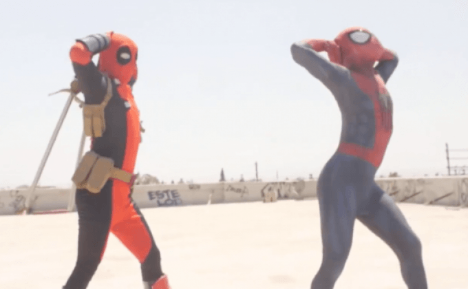 แดนซ์กระจาย! “สไปเดอร์แมน” ปะทะ “เดดพูล”