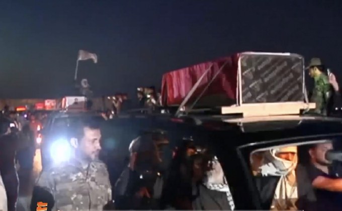 อิรักจัดพิธีฝังศพหมู่นักรบ 16 คน