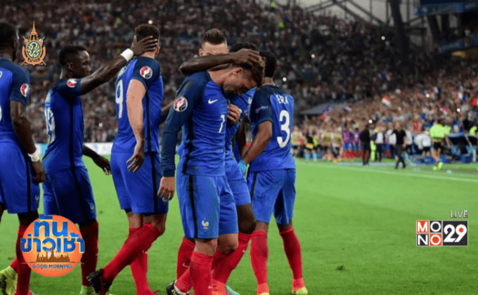 “กรีซมันน์” นำฝรั่งเศสหักปีกอินทรี 2-0 เข้าชิงยูโร