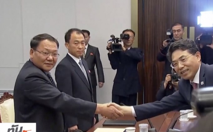 สองเกาหลีเหนือเริ่มเจรจาเชื่อมรถไฟชายแดน