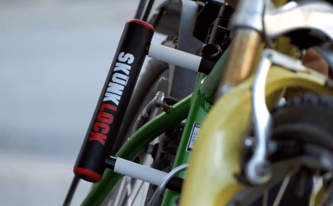 SkunkLock ตัวช่วยป้องกันการถูกขโมยจักรยาน