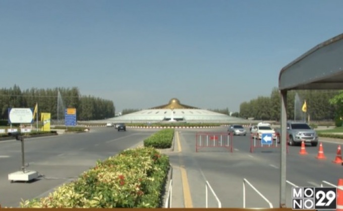 บรรยากาศวัดพระธรรมกาย เงียบเหงา