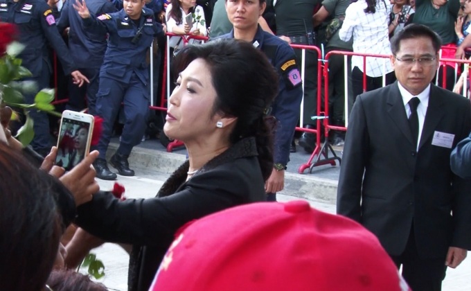 “ยิ่งลักษณ์” ยืนยันไม่ได้ทุจริตจำนำข้าว