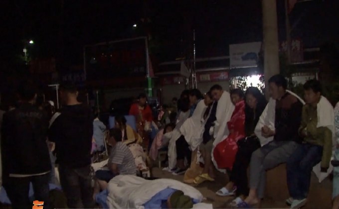 แผ่นดินไหวขนาด 5.0 ที่จีน