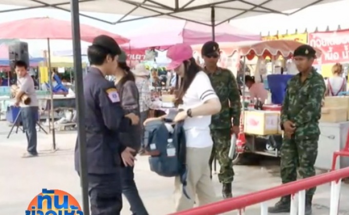 ทหาร-ดีเอสไอ ตรึงกำลังตรวจเข้มรอบวัดพระธรรมกาย