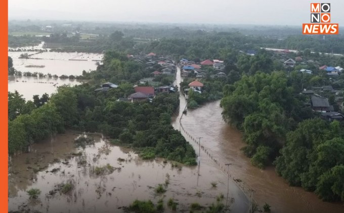 เฝ้าระวังต่อเนื่อง มวลน้ำจากดอยอินทนนท์ เพราะยังมีฝนตกบางส่วน